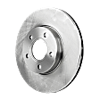 2013 Volvo C30 - 4-Piece Kit Front Brake Disc and Pad Kit, Plain Surface, 5 Lugs, 277.88 mm, Ceramic, 2.5L 5Cyl, Pro-Line Series  Includes (2) Brake Disc and (1) Brake Pad Set