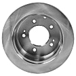 8-Piece Kit Front and Rear Brake Disc and Pad Kit, Plain Surface, 5 Lugs, Ceramic, Cast Iron, Pro-Line Series