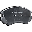 8-Piece Kit Front and Rear Brake Disc and Pad Kit, Plain Surface, 5 Lugs, Ceramic, Cast Iron, Pro-Line Series