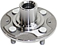 2-Wheel Set Front Wheel Hub, 4 Lugs, With Bearing, Includes (2) Wheel Hub and (2) Wheel Bearing