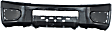 2007-2014 Toyota FJ Cruiser - 3-Piece Kit, Front Textured Bumper Cover, Includes (1) Bumper Cover and (2) Headlight