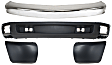 2007 Chevrolet Silverado 1500 - 4-Piece Kit Front Bumper, New Body Style, Chrome, Includes (1) Bumper, (2) Bumper End, and (1) Valance