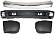 4-Piece Kit, Front Bumper, Chrome, Includes (1) Bumper, (2) Bumper End, and (1) Valance