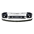 5-Piece Kit, Front Bumper, Chrome, Includes (1) Bumper, (2) Bumper End, and (2) Valance