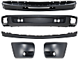 2009-2013 Chevrolet Silverado 1500 - 5-Piece Kit, Front Bumper, Primed, Includes (1) Bumper, (2) Bumper End, and (2) Valance