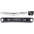 3-Piece Kit, Front Bumper, Chrome, Includes (1) Bumper, (1) Bumper End, and (1) Valance