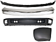 4-Piece Kit, Front Bumper, Chrome, Includes (1) Bumper, (1) Bumper End, and (2) Valance