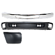 2011 Chevrolet Silverado 1500 - 3-Piece Kit Front Bumper, Chrome, Includes (1) Bumper, (1) Bumper End, and (1) Valance
