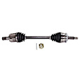 2011-2014 Hyundai Sonata - 7-Piece Kit Front, Driver and Passenger Side Axle Assembly - New 7-Piece Kit, 2.4L, 4Cyl, Includes (2) Brake Disc, (1) Brake Pad Set, (2) Control Arm and (2) Axle Assembly