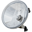 2-Piece Kit Front, Lower Valance, Air Deflector, Textured Includes (1) Fog Light and (1) Valance