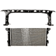 2-Piece Kit Radiator Support Upper Reinforcement Includes (1) Radiator and (1) Radiator Support