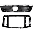 2-Piece Kit Radiator Support Assembly, 3.5L, 6Cyl, CAPA Certified Includes (1) Grille Assembly and (1) Radiator Support