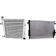 2-Piece Kit Radiator, 6.4L, 8Cyl Includes(1) Intercooler and (1) Radiator