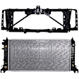 2-Piece Kit Header Panel Includes (1) Header Panel and (1) Radiator
