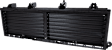 2-Piece Kit Grille Textured Black Shell and Insert CAPA Certified Includes (1) Active Grille Shutter and (1) Grille Assembly