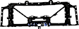 2-Piece Kit Header Panel Includes (1) Grille Reinforcement and (1) Header Panel