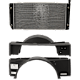 3-Piece Kit Radiator, 5.7L, 8Cyl Includes(2) Fan Shroud and (1) Radiator