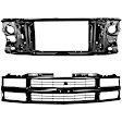 2-Piece Kit Radiator Support Assembly Includes (1) Grille Assembly and (1) Radiator Support