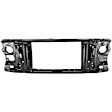 2-Piece Kit Standard Cab Pickup Grille Chrome Shell with Black Insert Includes (1) Grille Assembly and (1) Radiator Support