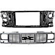 2-Piece Kit Standard Cab Pickup Radiator Support Assembly Includes (1) Grille Assembly and (1) Radiator Support