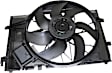 2-Piece Kit OE Replacement Radiator Fan, Single fan Includes (1) Cooling Fan Assembly and (1) Radiator