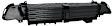 2-Piece Kit Active Grille Shutter, 2-Piece Kit, Includes (1) Active Grille Shutter and (1) Skid Plate
