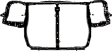 2-Piece Kit Radiator, 3.5L, 6Cyl Includes(1) Radiator and (1) Radiator Support