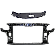 2-Piece Kit Radiator Support Assembly Includes (1) Radiator Support and (1) Radiator Support Cover