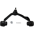 16-Piece Kit Front, Driver and Passenger Side, Upper Control Arm Kit with Ball Joints, Idler Arm, Pitman Arm, Sway Bar Links, Tie Rod Adjusting Sleeves, Tie Rod Ends, and Wheel Hubs, 4WD