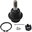 16-Piece Kit Front, Driver and Passenger Side, Upper Control Arm Kit with Ball Joints, Idler Arm, Pitman Arm, Sway Bar Links, Tie Rod Adjusting Sleeves, Tie Rod Ends, and Wheel Hubs, 4WD