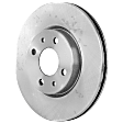 2013 Fiat 500 Pop - 8-Piece Kit Front and Rear Brake Disc and Pad Kit, Plain Surface, 4 Lugs, Organic, Naturally Aspirated, 1.4L 4Cyl, Pro-Line Series  Includes (4) Brake Disc and (2) Brake Pad Set