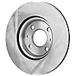 2013 Fiat 500 Pop - 8-Piece Kit Front and Rear Brake Disc and Pad Kit, Plain Surface, 4 Lugs, Organic, Naturally Aspirated, 1.4L 4Cyl, Pro-Line Series  Includes (4) Brake Disc and (2) Brake Pad Set