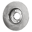 2013 Fiat 500 Pop - 8-Piece Kit Front and Rear Brake Disc and Pad Kit, Plain Surface, 4 Lugs, Organic, Naturally Aspirated, 1.4L 4Cyl, Pro-Line Series  Includes (4) Brake Disc and (2) Brake Pad Set