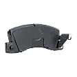 4-Wheel Set Front and Rear Brake Disc and Pad Kit, Plain Surface 5 Lugs Front-255.02 mm/Rear-268.99 mm Ceramic, Includes (4) Disc and (2) Pad Set