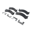 2007 GMC Savana 2500 - 8-Piece Kit Front and Rear Brake Disc and Pad Kit, Plain Surface, 8 Lugs, Ceramic, Enginedesignationname: LLY, 6.6L 8Cyl,  Includes (4) Brake Disc and (2) Brake Pad Set