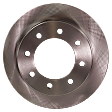 2007 GMC Savana 2500 - 8-Piece Kit Front and Rear Brake Disc and Pad Kit, Plain Surface, 8 Lugs, Ceramic, Enginedesignationname: LLY, 6.6L 8Cyl,  Includes (4) Brake Disc and (2) Brake Pad Set