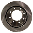 2007 GMC Savana 2500 - 8-Piece Kit Front and Rear Brake Disc and Pad Kit, Plain Surface, 8 Lugs, Ceramic, Enginedesignationname: LLY, 6.6L 8Cyl,  Includes (4) Brake Disc and (2) Brake Pad Set