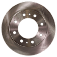 2007 GMC Savana 2500 - 8-Piece Kit Front and Rear Brake Disc and Pad Kit, Plain Surface, 8 Lugs, Ceramic, Enginedesignationname: LLY, 6.6L 8Cyl,  Includes (4) Brake Disc and (2) Brake Pad Set