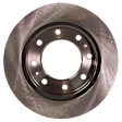 2007 GMC Savana 2500 - 8-Piece Kit Front and Rear Brake Disc and Pad Kit, Plain Surface, 8 Lugs, Ceramic, Enginedesignationname: LLY, 6.6L 8Cyl,  Includes (4) Brake Disc and (2) Brake Pad Set