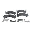 2012 Chevrolet Express 3500 - 4-Wheel Set Front and Rear Brake Disc and Pad Kit, Plain Surface, 8 Lugs, Front-324.61 mm/Rear-329.95 mm, Ceramic, DIESEL, Extended Passenger Van, Single Rear Wheel, 6.6L 8Cyl,  Includes (4) Disc and (2) Pad Set