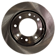 2012 Chevrolet Express 3500 - 4-Wheel Set Front and Rear Brake Disc and Pad Kit, Plain Surface, 8 Lugs, Front-324.61 mm/Rear-329.95 mm, Ceramic, DIESEL, Extended Passenger Van, Single Rear Wheel, 6.6L 8Cyl,  Includes (4) Disc and (2) Pad Set