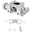 2-Wheel Set Front Brake Kit With Calipers, Plain Surface 5 Lugs 329.95 mm Ceramic, Includes (2) Brake Caliper, (2) Brake Disc and (1) Brake Pad Set