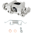 2-Wheel Set Front Brake Kit With Calipers, Cross-drilled and Slotted 5 Lugs 329.95 mm Semi-metallic, Includes (2) Brake Caliper, (2) Brake Disc and (1) Brake Pad Set