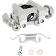 2-Wheel Set Front Brake Kit With Calipers, Cross-drilled and Slotted 5 Lugs 329.95 mm Ceramic, Includes (2) Brake Caliper, (2) Brake Disc and (1) Brake Pad Set