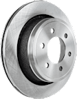 4-Wheel Set Front and Rear Brake Kit With Calipers, Front-Cross-drilled and Slotted/Rear-Plain Surface 6 Lugs Front-350.01 mm/Rear-347.98 mm Ceramic, Includes (4) Caliper, (4) Disc, and (2) Pad Set