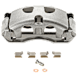 2-Wheel Set Front Brake Kit With Calipers, Cross-drilled and Slotted 350 mm Ceramic, Includes (2) Brake Caliper, (2) Brake Disc and (1) Brake Pad Set