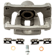 2-Wheel Set Rear Brake Kit With Calipers, Plain Surface 6 Lugs 347.98 mm Ceramic, Includes (2) Caliper, (2) Disc, and (1) Pad Set