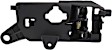 4-Piece Kit Front, Driver and Passenger Side Interior Door Handle, Textured Black, With door lock button, Includes (2) Exterior Door Handle and (2) Interior Door Handle