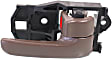 1997 Toyota Camry - 4-Piece Kit Front, Driver and Passenger Side Smooth Black Exterior Door Handle, With Key Hole, USA Built Vehicle, Sedan,  Includes (2) Exterior Door Handle and (2) Interior Door Handle