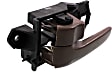 1997 Toyota Camry - 4-Piece Kit Front, Driver and Passenger Side Smooth Black Exterior Door Handle, With Key Hole, USA Built Vehicle, Sedan,  Includes (2) Exterior Door Handle and (2) Interior Door Handle